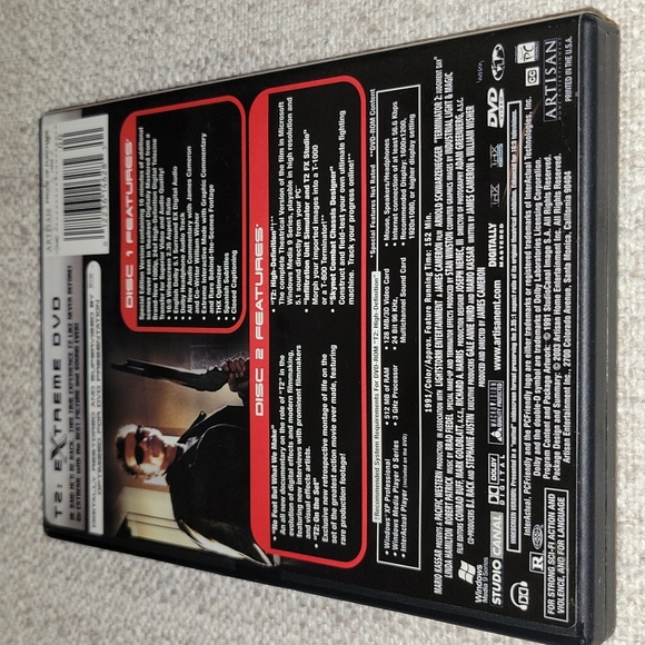 DVD: Terminator 2 Judgment Day - Picture 2 of 6